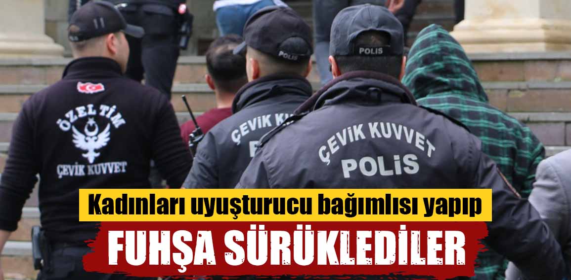 Kütahya’da polisin gerçekleştirdiği fuhuş