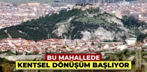 Kütahya’da Sultanbağı Mahallesi’nde kentsel dönüşüm gün sayıyor 