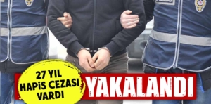 Kütahya’da 27 yıl kesinleşmiş hapsi bulunan firari hükümlü yakalandı