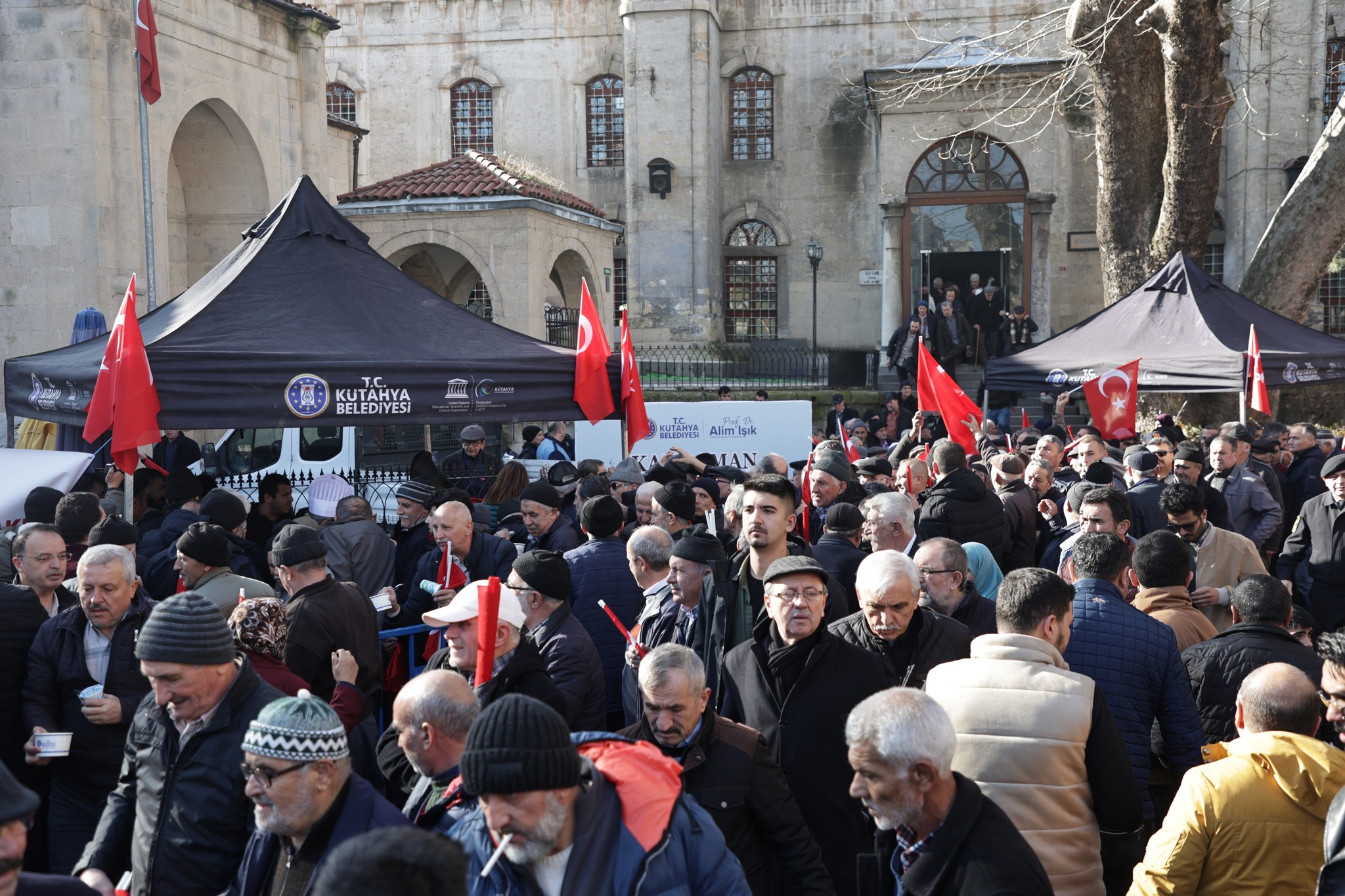 Kütahya’da şehitler için mevlit okutuldu