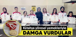 Kütahya yöresel yemekleriyle uluslararası ödül aldılar