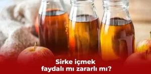 Sirke içmek faydalı mı zararlı mı?