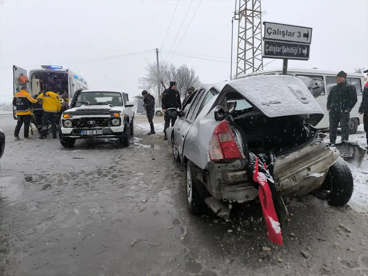 Afyonkarahisar’ın İscehisar ilçesinde meydana