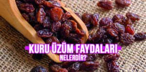 Kuru üzümün faydaları nelerdir?