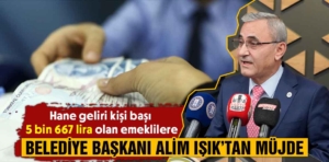 Kütahya Belediyesi’nden emeklilere büyük müjde!