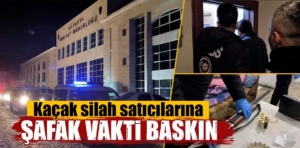 Kütahya’da kaçak silah ticaretine darbe