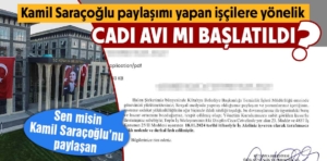 Kütahya’da Saraçoğlu paylaşımı yaptılar, işten atıldılar