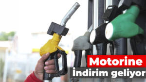 Motorine indirim geliyor