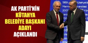 AK Parti’nin Kütahya Belediye Başkan adayı açıklandı