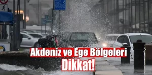 Meteorolojiden Kuvvetli Yağış ve Fırtına Uyarısı Geldi