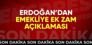 Cumhurbaşkanı Erdoğan’dan SSK ve Bağ-Kur emeklilerine zam müjdesi