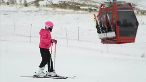 Kayakseverler Erciyes’i tercih etti