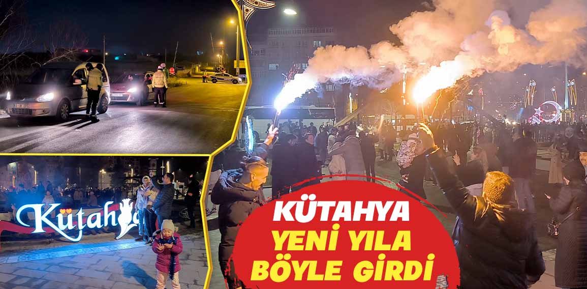 Kütahya’da polis ekipleri denetimde,