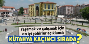 Türkiye’nin en yaşanabilir illeri açıklandı. Kütahya kaçıncı sırada?