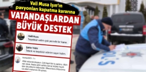 Kütahya Valisi Musa Işın’ın pavyon kapatma kararına destek mesajları 