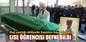 Kütahya’da hayatını kaybeden lise öğrencisi toprağa verildi