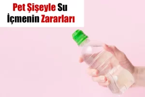 Pet şişeyle su içmenin zararları