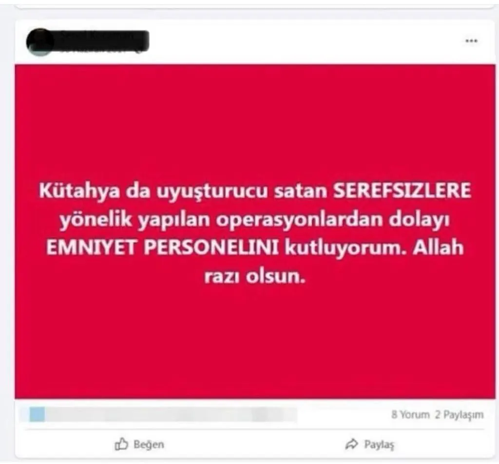 Kütahya’da pideciydi uyuşturucu tüccarlığına başladı 