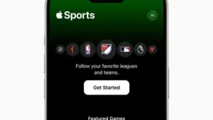 Apple Sports maç takip uygulaması nedir?