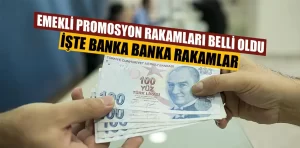 Emeklilere verilecek promosyonlar belli oldu