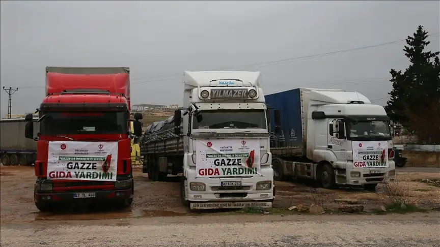 Gaziantep’ten İsrail’in saldırıları altındaki