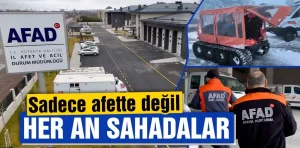 Kütahya AFAD sadece afette değil her an görev başında