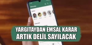 WhatsApp mesajları artık delil sayılacak