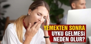 Yemekten sonra uyku gelmesi neden olur?