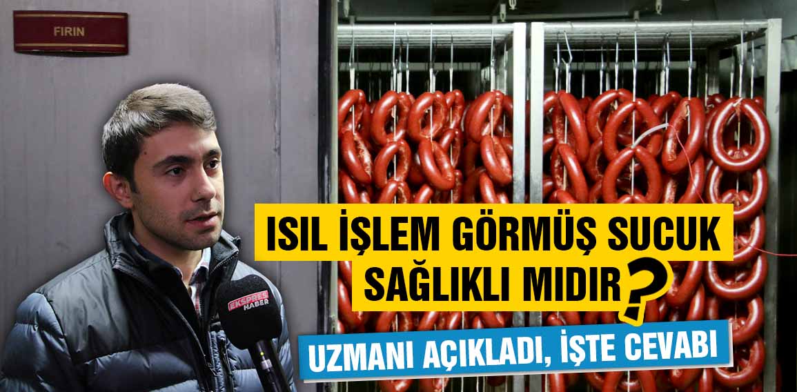 Isıl işlem görmüş sucuğun