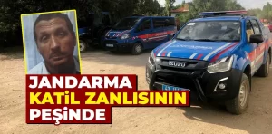 Kütahya’da jandarma cinayet zanlısının peşinde