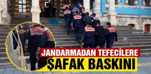 Kütahya’da bu sefer jandarma tefecileri yakaladı