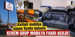 Kütahya’da Kerem Grup mobilya fuarı kapılarını açtı 