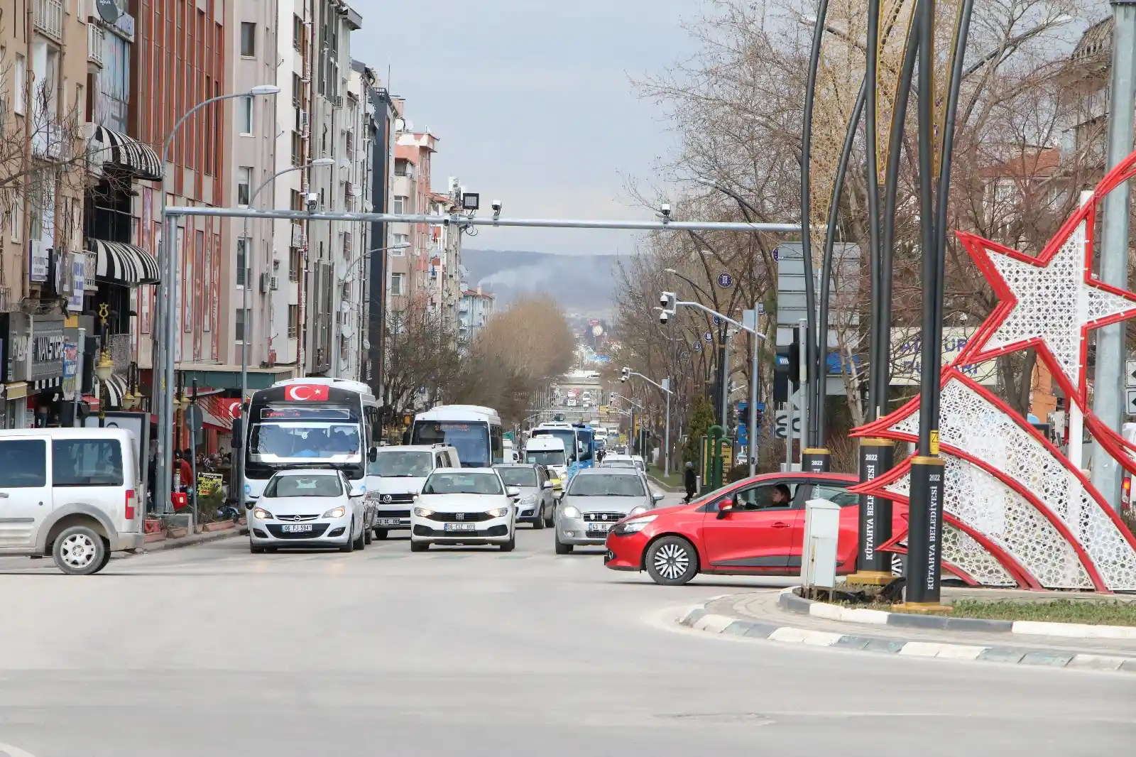 Kütahya’da trafiğe kayıtlı araç sayısı arttı