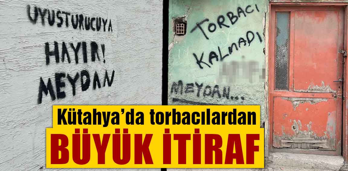 Kütahya’da torbacılar için yolu