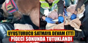 Kütahya’da uyuşturucu tüccarı pideci bu kez tutuklandı