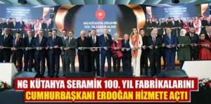 Cumhurbaşkanı Erdoğan, Kütahya’da iki fabrika açılışına katıldı