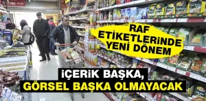 Raf etiketlerinde yeni dönem