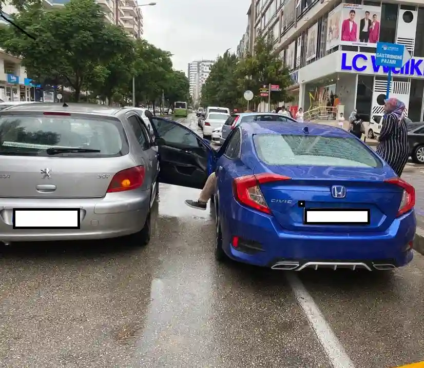 Trafikte birçok kaza meydana