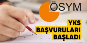 YKS başvuruları başladı