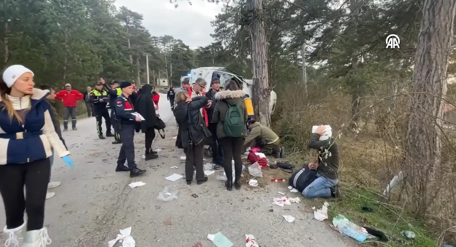 Bolu’da Kartalkaya Kayak Merkezi’nden