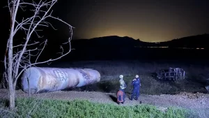 Bursa’da şarampole devrildikten sonra sürücüsü öldü