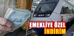 Emeklilere indirim: Tren seyahati’nde güncelleme