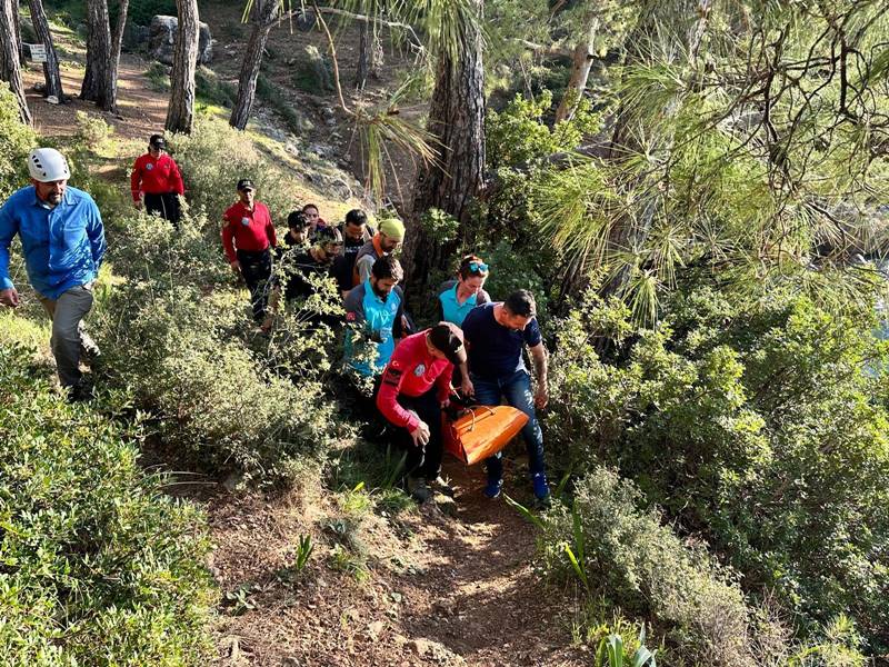 Fethiye ilçesinde, doğa yürüyüşü