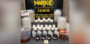 İzmir’de 112 kilogram sentetik uyarıcı ele geçirildi