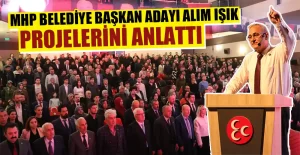 MHP Kütahya Belediye Başkan adayı Işık, projelerini tanıttı