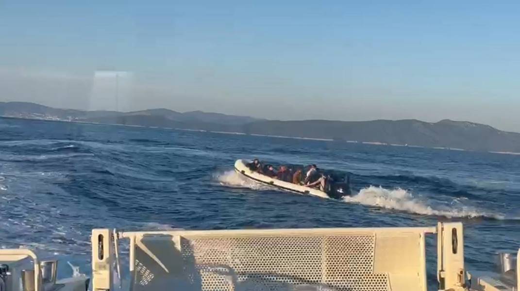 Muğla’nın Bodrum ilçesi açıklarında,