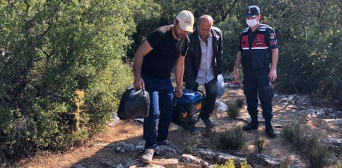 Muğla’nın Fethiye ilçesinde, kaçak