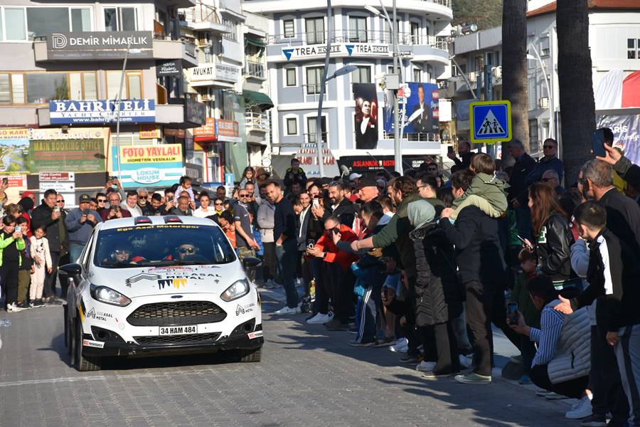 Türkiye Ralli Şampiyonası'nın ikinci ayağı Marmaris'te başladı