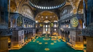 Ayasofya camii ramazan’a hazırlanıyor