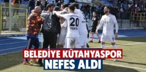 Belediye Kütahyaspor son dakikalarda kazandı 